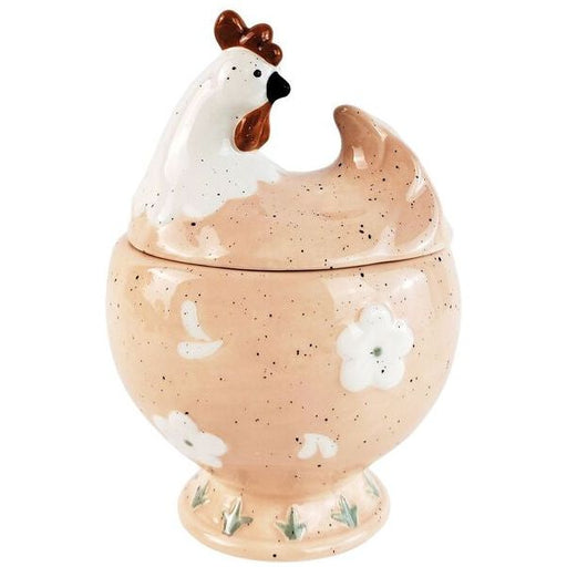 chicken canister with lid easter