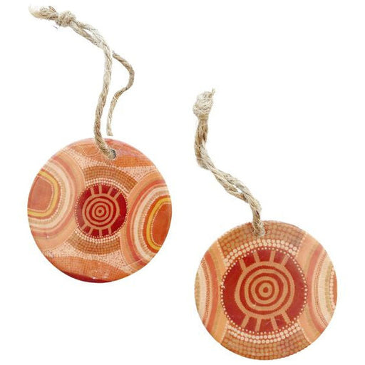 australian artist ceramic christmas decorations