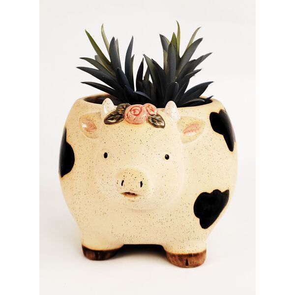 cow planter pot for indoors