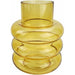 tommy ring glass amber vase abstract