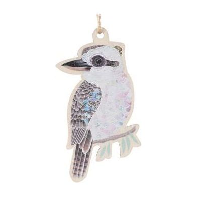 kookaburra australian bird hanging decoration