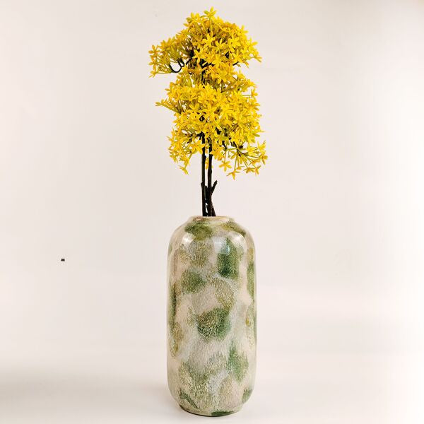 green della artisian vase
