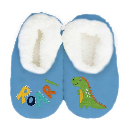 blue dinosaur slippers for baby
