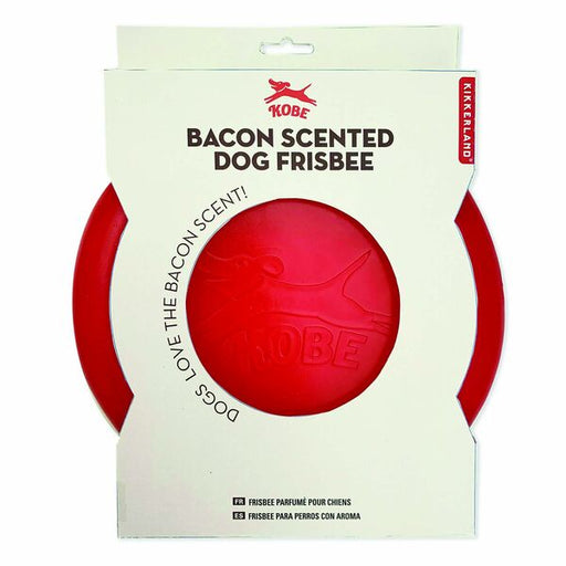 bacon scented dog frisbee