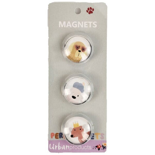 set of magnets with dogs