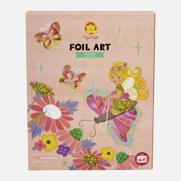 tiger tribe foil art kit for kids children
