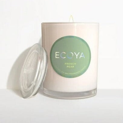 ecoya french pear candle glass jar with lid online melbourne