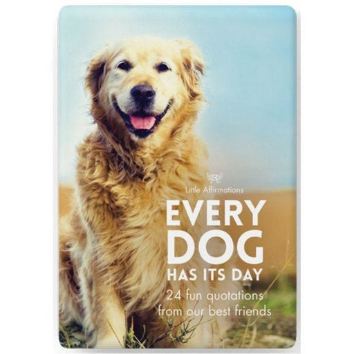 Little affirmations every dog has its day