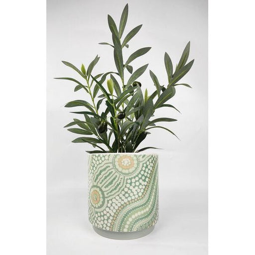 emma stenhouse design green pot planter