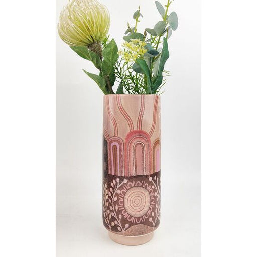 womans way vase indigenous design artist