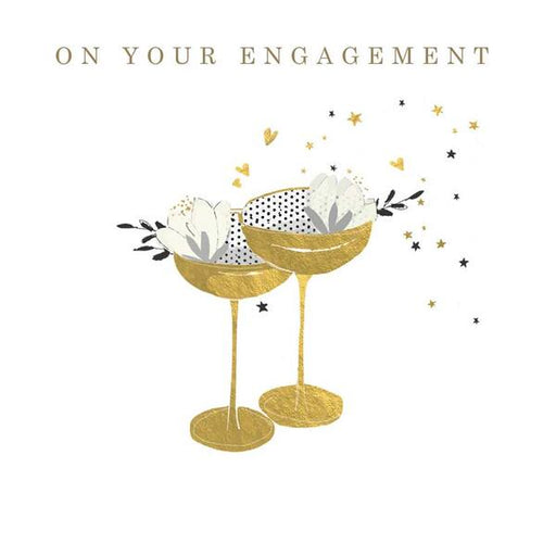 on your engagement card