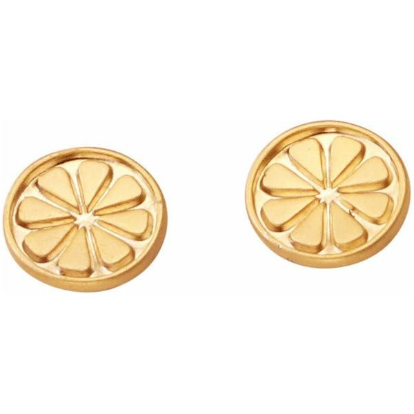 gold clover earrings for women