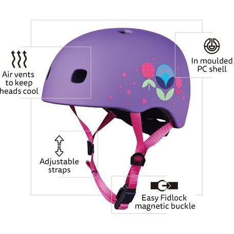 Micro Kids Helmet Floral