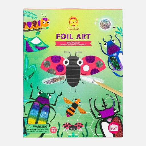 foil art bug worls craft set