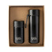 frank green set pack water bottle and cup black