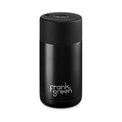 black frank green 12 oz coffee cup