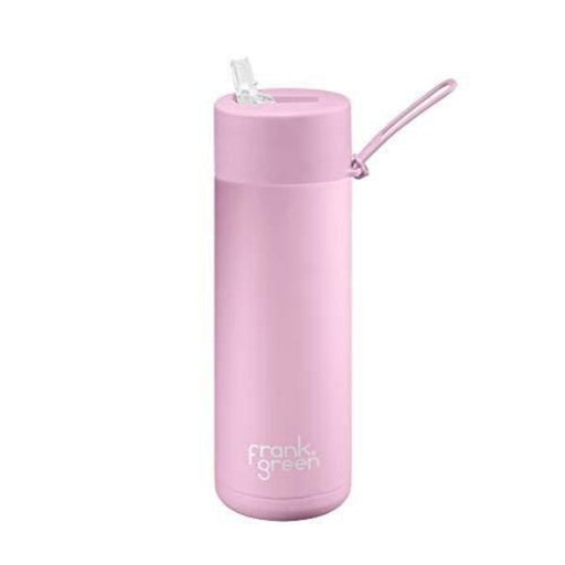frank green lilac haze water bottle with straw lid