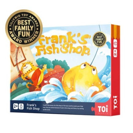 frank's fish shop board game for young children
