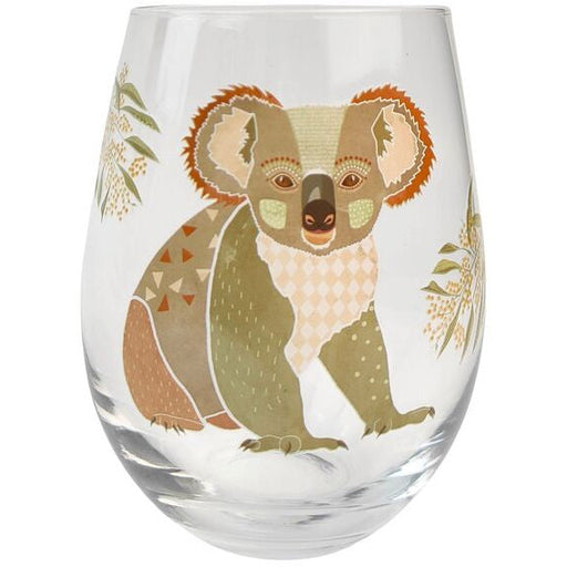 koala wine glass souvenir gift