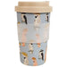 australian themed eco reusable travel coffee mug