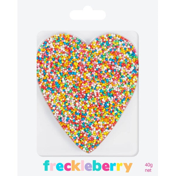 speckle chocolate heart