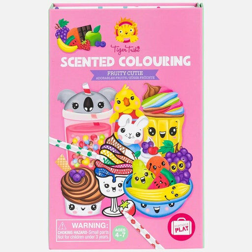 scented cpolouring set fruity cuties kids activity