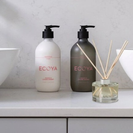 ecoya body wash body lotion and diffuser gift set gift pack