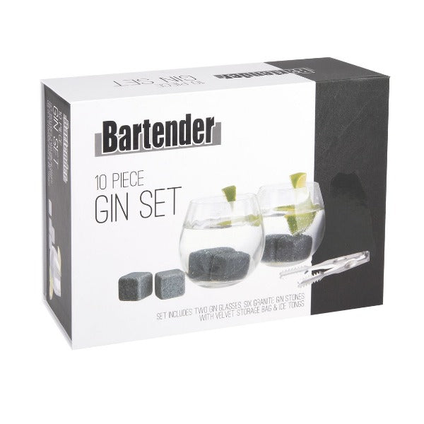Bartender Gin Gift Set 10 Piece