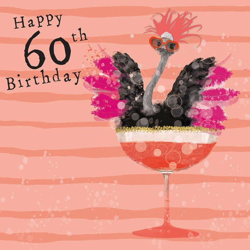 happy birthday 60 card