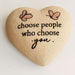choose people heart stone trinket keepsake