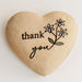thank you gift heart stone for garden