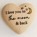 love you heart stone keepsake decoration for home 