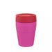 pink and red reusable keepcup