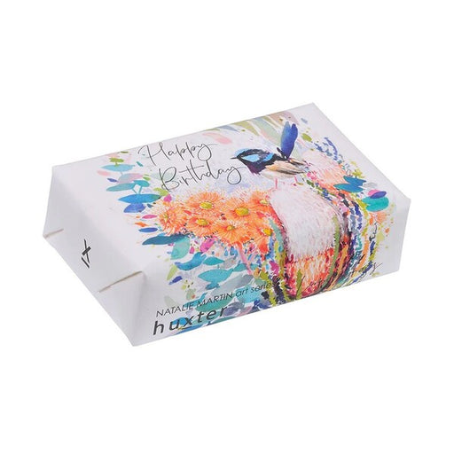 happy birthday bird soap by huxter