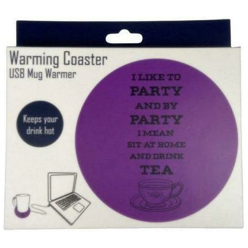 i like to party warming coaster