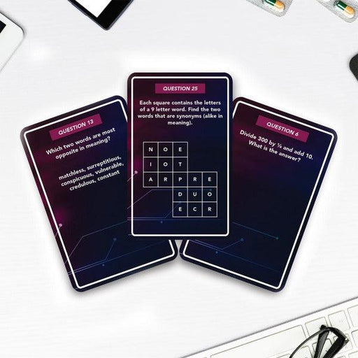 cards to test IQ