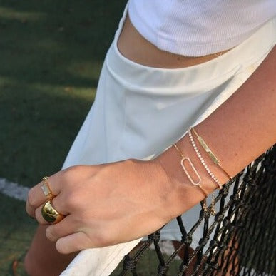 zafino isla bracelet with diamantes