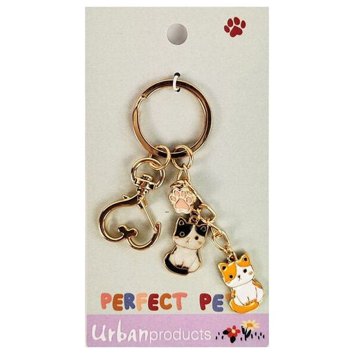 cats keyring for cat owner gift