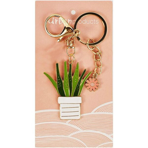 plant and flower colourful keychain