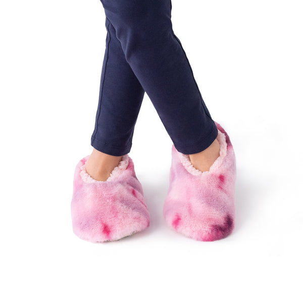 5-6 year old kids pink slippers