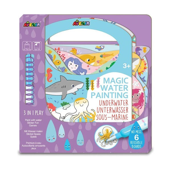 water painting book for kids