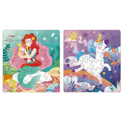 2 in 1 unicorn puzzle for young children