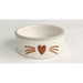 meow cat bowl colourful