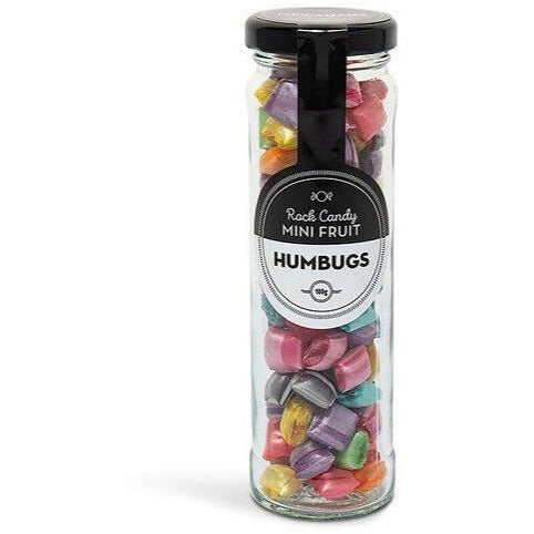 mini fruit rock candy humbugs 100g