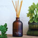 myrtle & moss reed diffuser in glass bottle