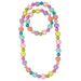 colourful necklace rainbow colours for young children
