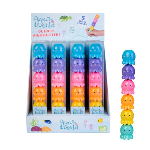 octopus highlighters for kids