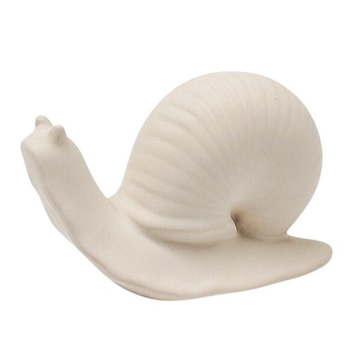 white snail ornament for home decoration