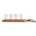 4 glass shot glasses gift set