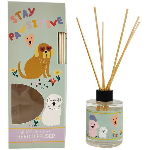 stay positive dog reed diffuser for home